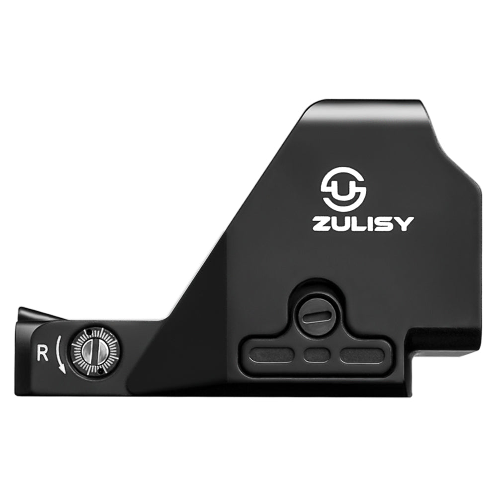 ZULISY OAK Plus Red Dot Sight 1x26mm Big Window for RMR/507C Footprint Pistol/Adapter Plate,