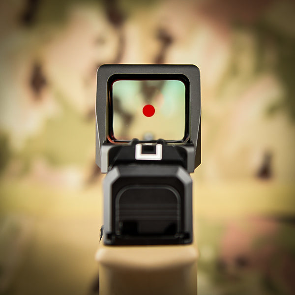 ZULISY OAK Plus Red Dot Sight 1x26mm Big Window for RMR/507C Footprint Pistol/Adapter Plate,