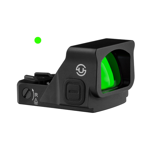 ZULISY Z1-G 4 MOA Micro Green Dot Sight, for RMSc 407K Footprint Compact Pistol Mount