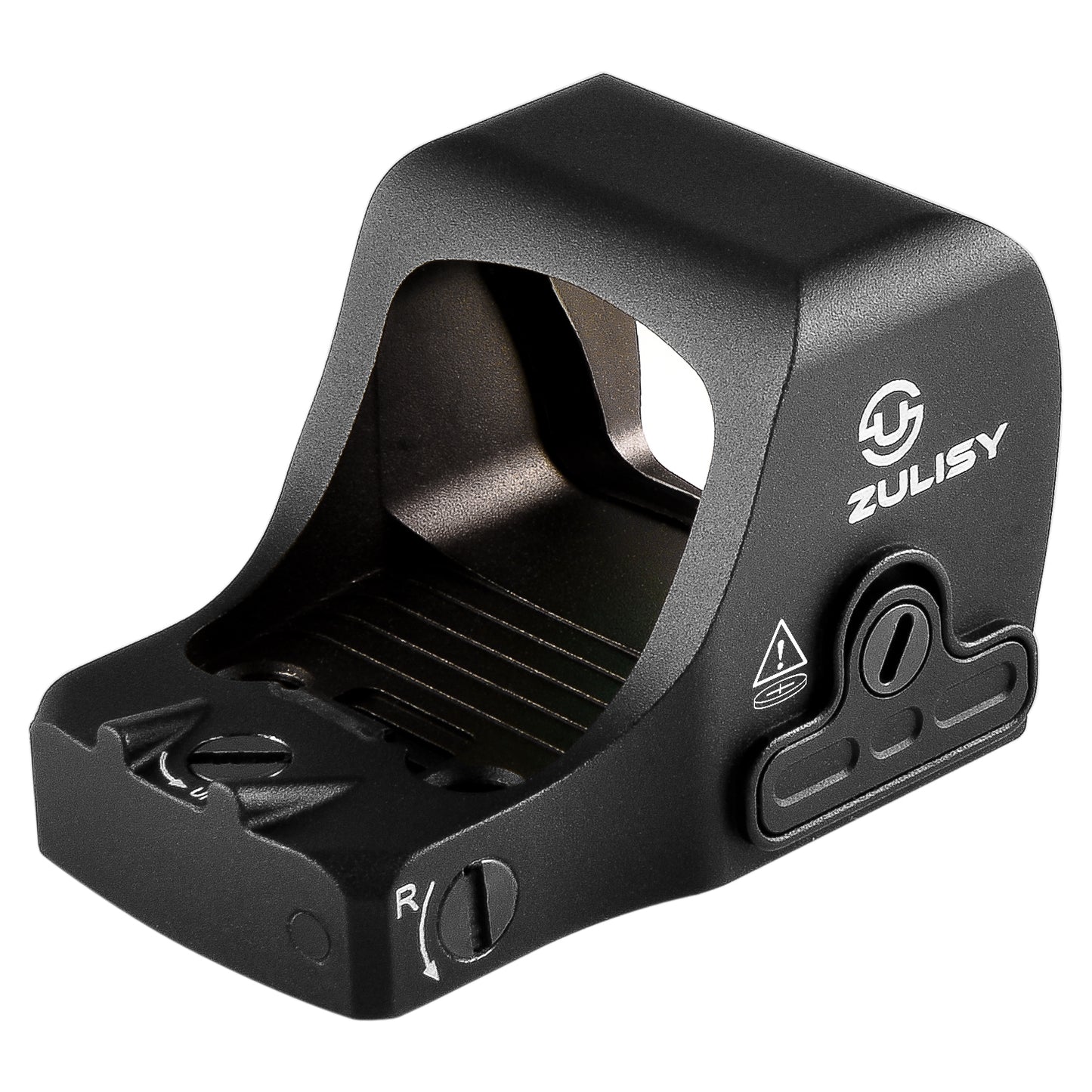 Zulisy Otter PRO Multi-Reticle 3 MOA Red Dot & 32 MOA Circle Open Reflex Sight, for RMS/RMSc 407K/507k Footprint Pistol, Shake Awake, 1x21mm Micro Compact Optics, Side Battery, 1 Click 1 MOA