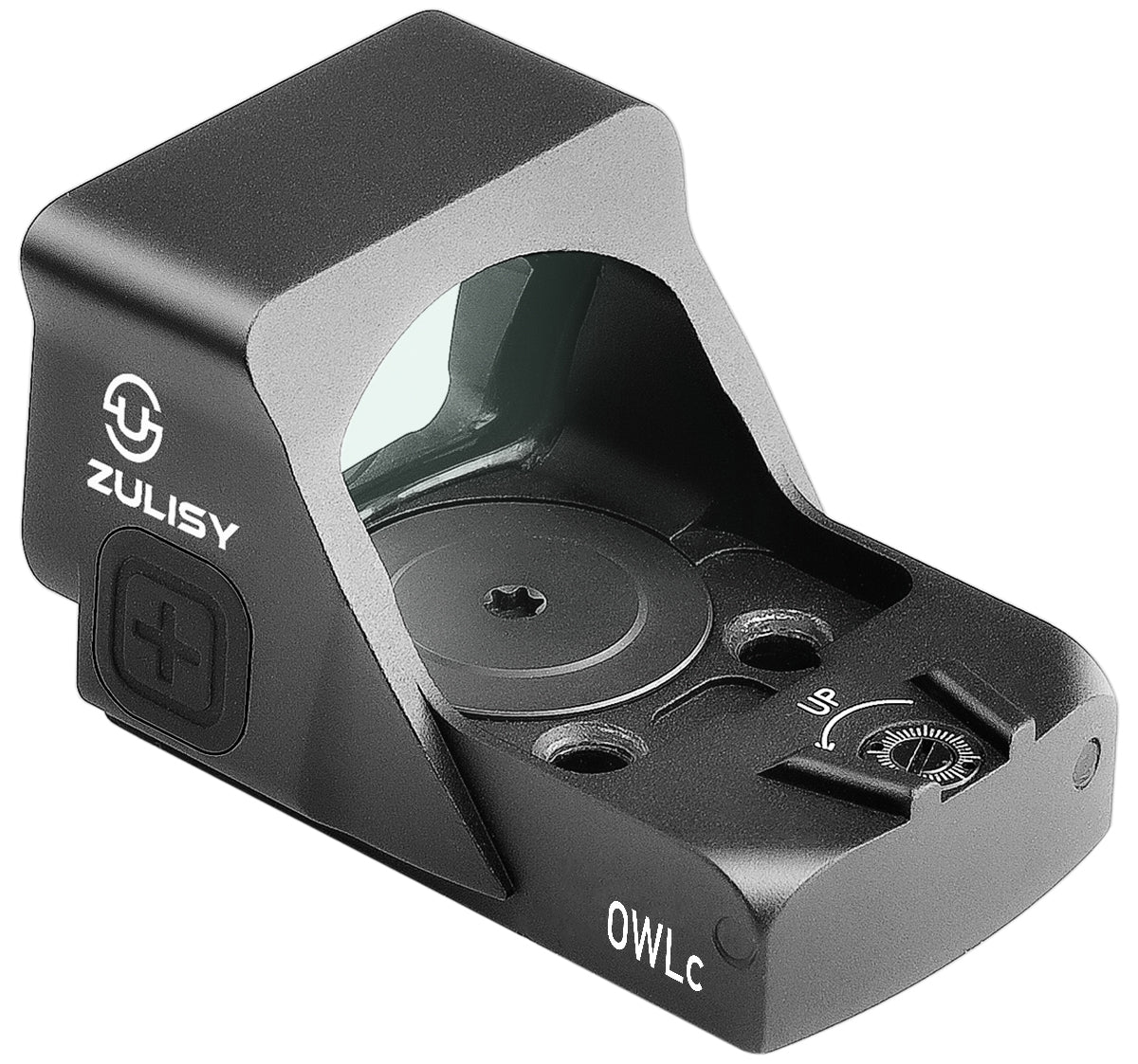 Zulisy OWLc Green Dot Sight 3 MOA Dot & 56 MOA Circle Ring 1x24mm for Viper/Docter/Venom Footprint and Picatinny mount
