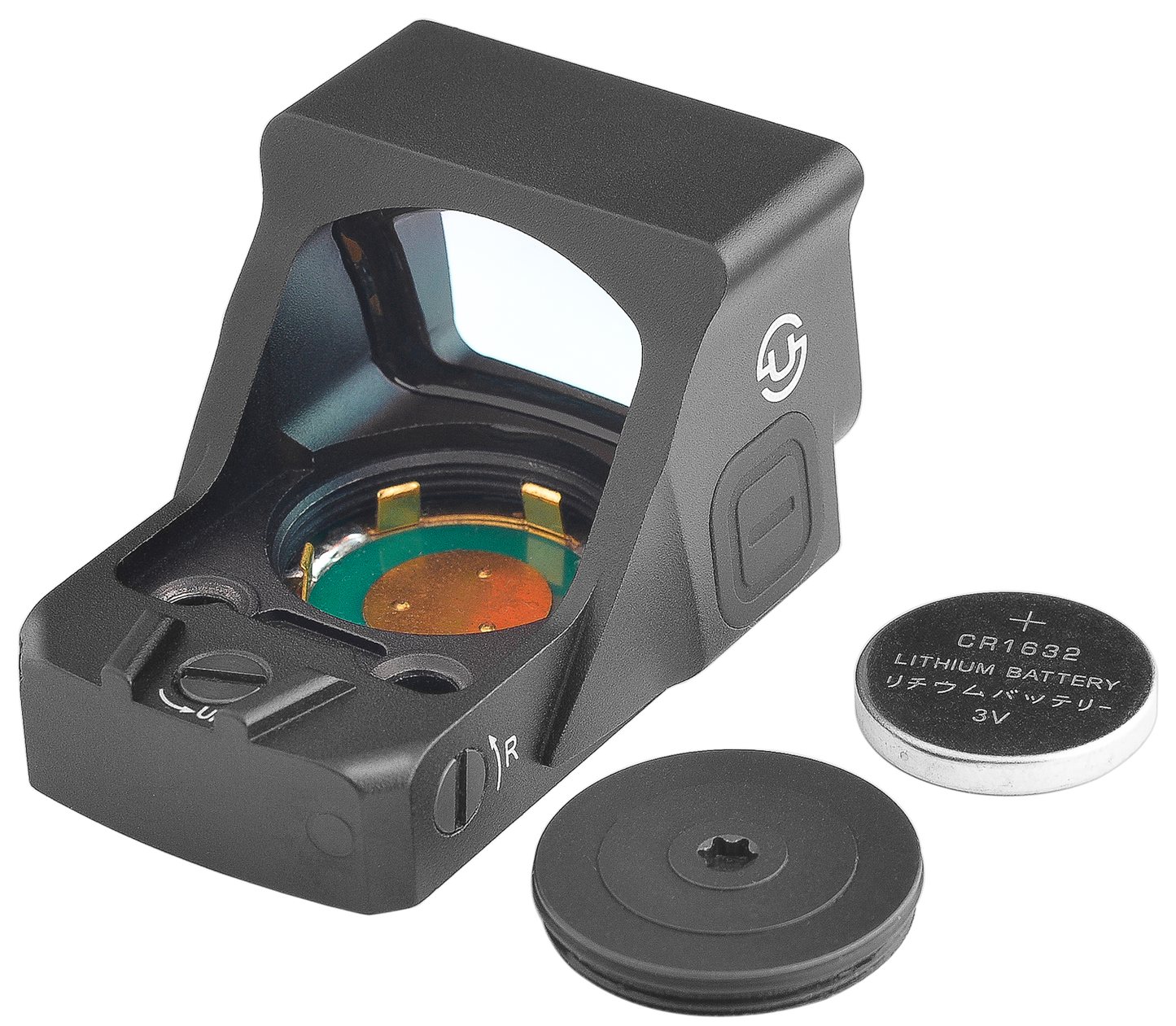 ZULISY Z1-G 4 MOA Micro Green Dot Sight, for RMS RMSc 407K Footprint Compact Pistol Mount, Shake Awake 1x22mm Mini Open Reflex Sight, 1 click 1 MOA