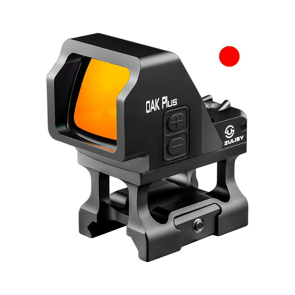Tactical Rifle Big window Red Dot Sights 3.5 MOA OAK Plus & Riser Mount for AR-15 Picatinny rail M1913 mount
