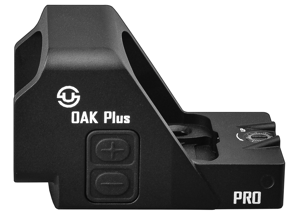 Zulisy Oak Plus PRO (Upgraded) Multi-Reticle 2 MOA Red Dot & 42 MOA Circle Open Reflex Pistol Sight, (for RMR/507C Footprint) 1x26mm Large Lens, Shake to Awake Tactical Hunting EDC Full Size Optics Sights