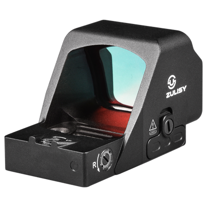 ZULISY Gen 3 OAK Plus Red Dot Sight 1x26mm Big Window for RMR/507C Footprint Pistol/Adapter Plate