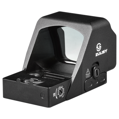 ZULISY Gen 3 OAK Plus 3.5 MOA Green Dot Sight 1x26mm Big Window for RMR/SRO/407C Pistol Cut Adapter Plate