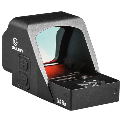 ZULISY Gen 3 OAK Plus Red Dot Sight 1x26mm Big Window for RMR/507C Footprint Pistol/Adapter Plate