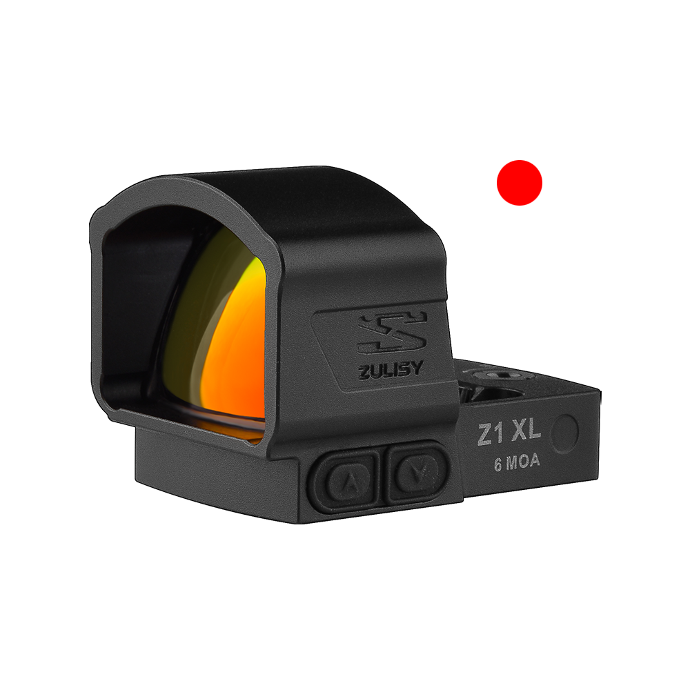 Zulisy Z1 XL Large Window 6 MOA Red Dot Sight for RMSc/507K Footprint Mount