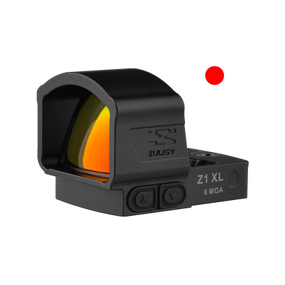 Zulisy Z1 XL Large Window 6 MOA Red Dot Sight for RMSc/507K Footprint Mount