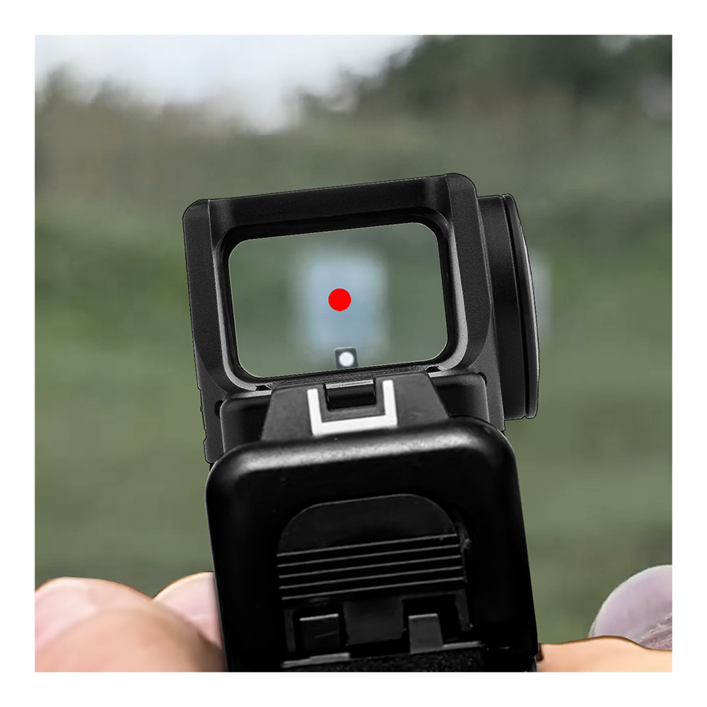 Zulisy S6-GM Large Window 6 MOA Red Dot Sight, for Glock 17 19 MOS Gen 4/5 Direct Mount (DOES NOT fit G43X MOS OR G48 MOS)
