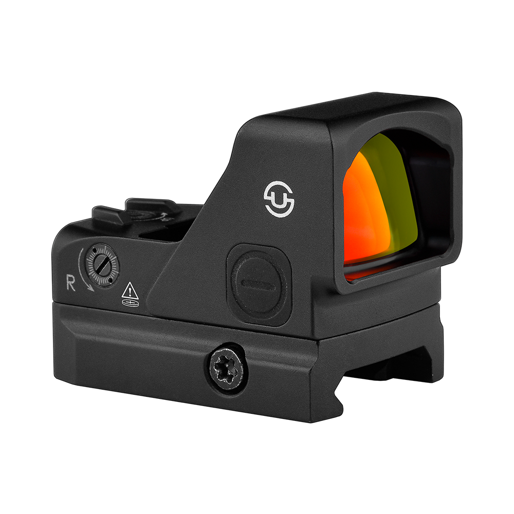 ZULISY OAKc Red Dot Reflex Sight for RMR/407C Footprint, 3 MOA Red Dot & 56 MOA Circle Reticle (Unchangeable)