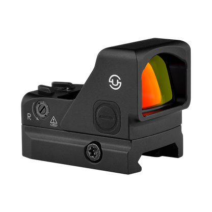 ZULISY OAKc Red Dot Reflex Sight for RMR/407C Footprint, 3 MOA Red Dot & 56 MOA Circle Reticle (Unchangeable)