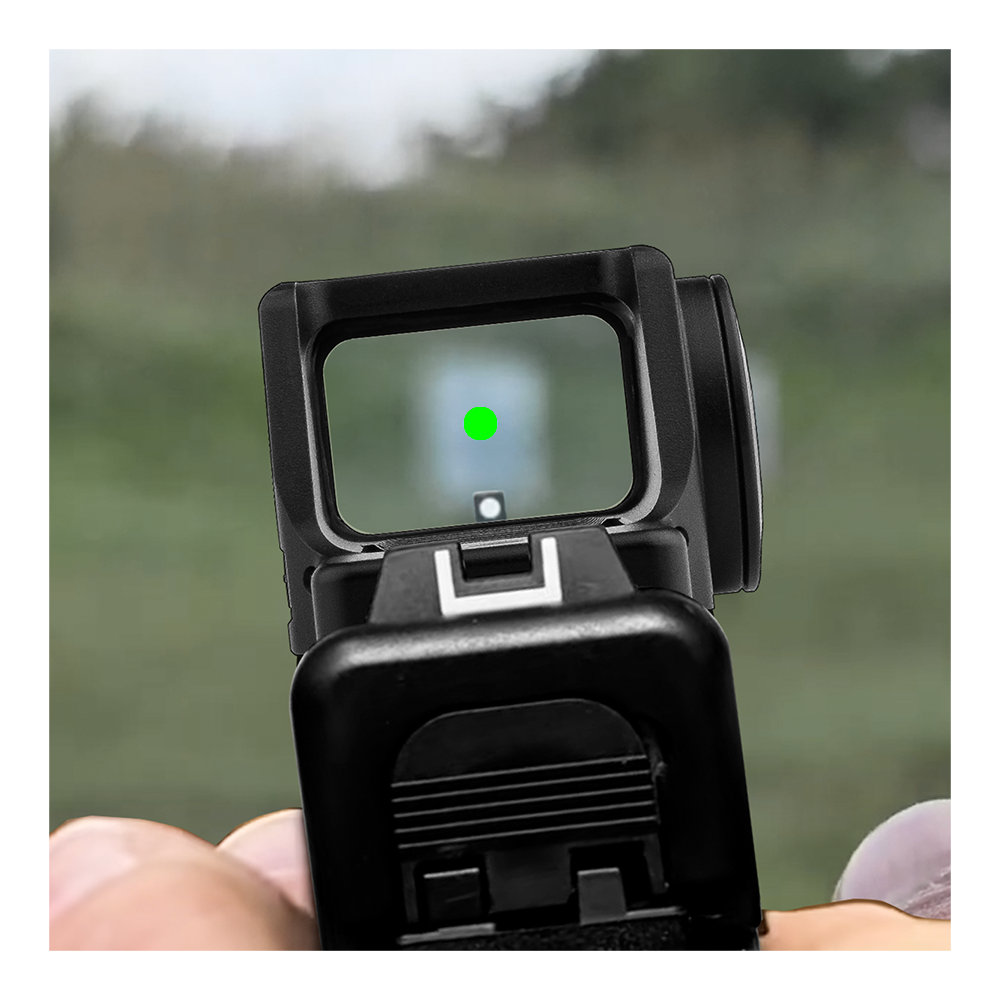 Zulisy S6-GM Large Window 6 MOA Green Dot Sight, for Glock 17 19 MOS Gen 4/5 Direct Mount (DOES NOT fit G43X MOS OR G48 MOS)