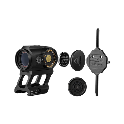 ZULISY S10EVO Enclosed Multi-Reticle Red Dot Sight for Picatinny Rail M1913, 2 MOA Dot & 26 MOA Circle