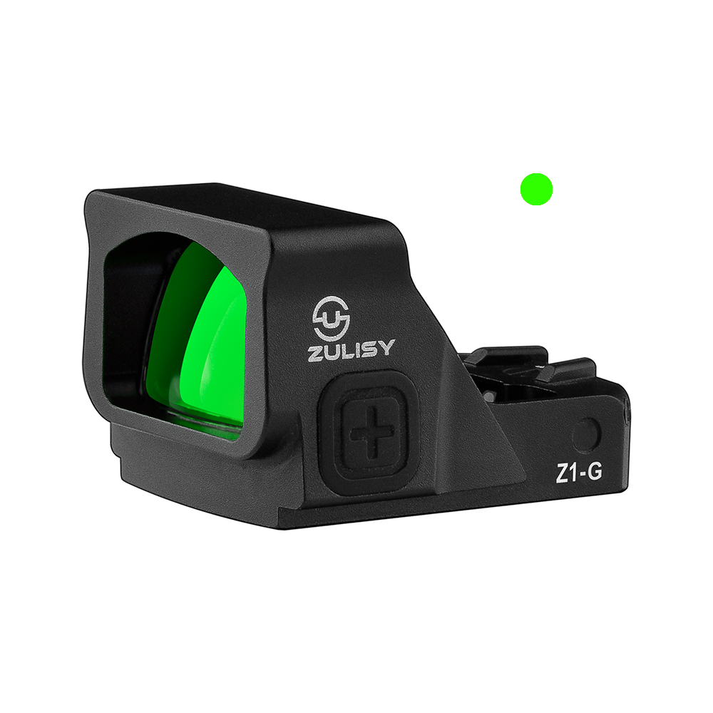 ZULISY Z1-G 4 MOA Micro Green Dot Sight, for RMSc 407K Footprint Compact Pistol Mount