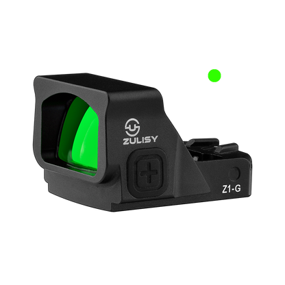 ZULISY Z1-G 4 MOA Micro Green Dot Sight, for RMSc 407K Footprint Compact Pistol Mount