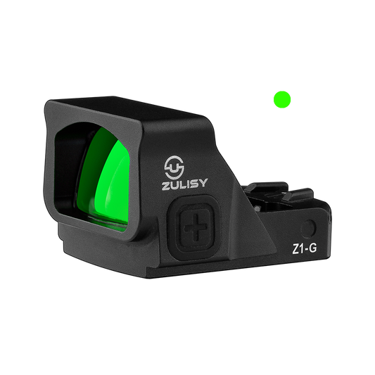 ZULISY Z1-G 4 MOA Micro Green Dot Sight, for RMSc 407K Footprint Compact Pistol Mount
