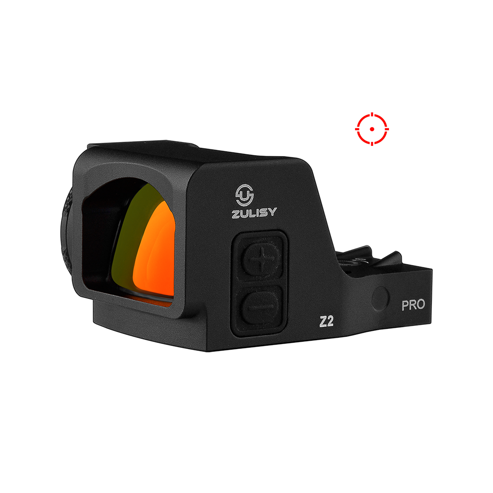 Zulisy Z2 PRO Multi-Reticle Red Dot Sight, for DeltaPoint Pro Footprint Mount, 2 MOA Red Dot & 36 MOA Circle