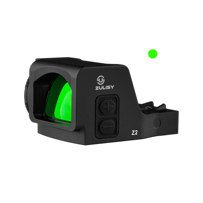 Zulisy Optics Z2-G 3 MOA Micro Green Dot Sights - for DeltaPoint Pro Footprint