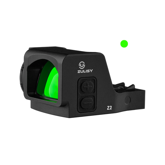 Zulisy Optics Z2-G 3 MOA Micro Green Dot Sights - for DeltaPoint Pro Footprint
