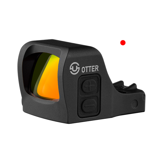 Zulisy OTTER Mini red dot Reflex Sight 3 MOA 1x21mm for RMS RMSc 407K Footprint