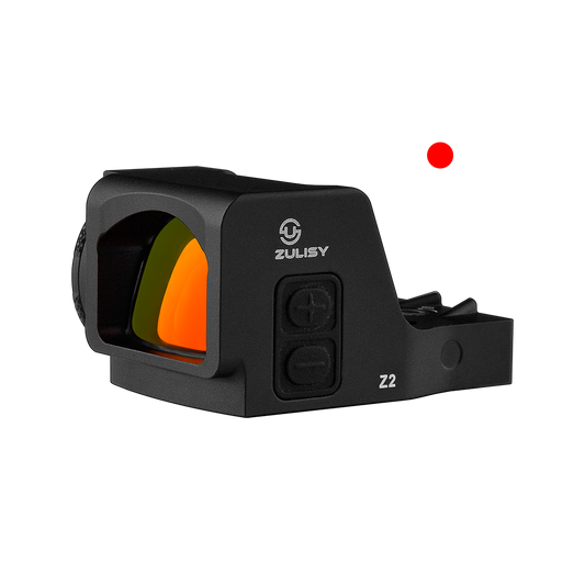 Zulisy Optics Z2-R 3 MOA Micro Red Dot Sights - for DeltaPoint Pro Footprint, Shake to Awake