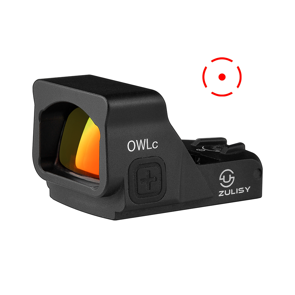 ZULISY OWLc 3 MOA Red Dot & 56 MOA Circle Reticle Sight for Doctor/Viper/Venom Footprint