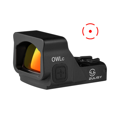 ZULISY OWLc 3 MOA Red Dot & 56 MOA Circle Reticle Sight for Doctor/Viper/Venom Footprint