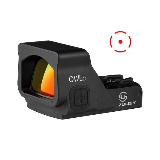 ZULISY OWLc 3 MOA Red Dot & 56 MOA Circle Reticle Sight for Doctor/Viper/Venom Footprint