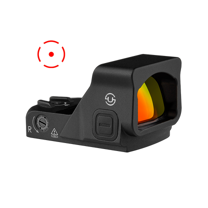 ZULISY OWLc 3 MOA Red Dot & 56 MOA Circle Reticle Sight for Doctor/Viper/Venom Footprint