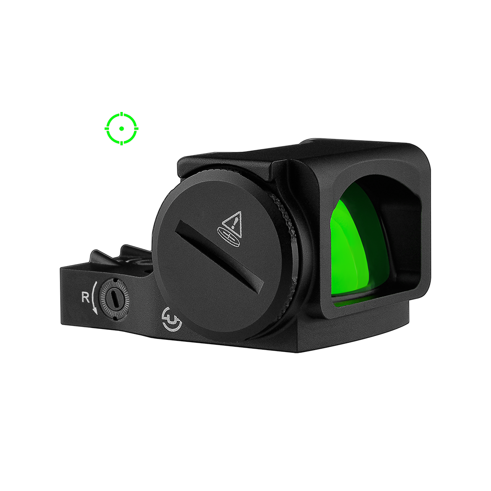Zulisy Z2 PRO-G Multi-Reticle Green Dot Reflex Sight, for DeltaPoint Pro Footprint,  2 MOA Dot & 36 MOA Circle Reticle (Green)