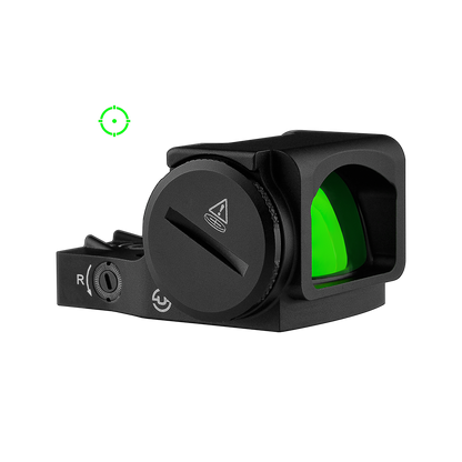 Zulisy Z2 PRO-G Multi-Reticle Green Dot Reflex Sight, for DeltaPoint Pro Footprint,  2 MOA Dot & 36 MOA Circle Reticle (Green)