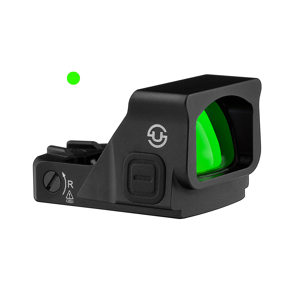 ZULISY Z1-G 4 MOA Micro Green Dot Sight, for RMSc 407K Footprint Compact Pistol Mount