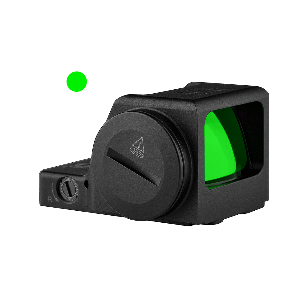 Zulisy S6-GM Large Window 6 MOA Green Dot Sight, for Glock 17 19 MOS Gen 4/5 Direct Mount (DOES NOT fit G43X MOS OR G48 MOS)