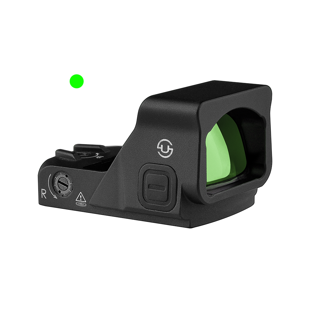 Zulisy OWL 3 MOA Green Dot Reflex Sight for Docter Viper Footprint PSA Dagger Pistol Adapter Plate