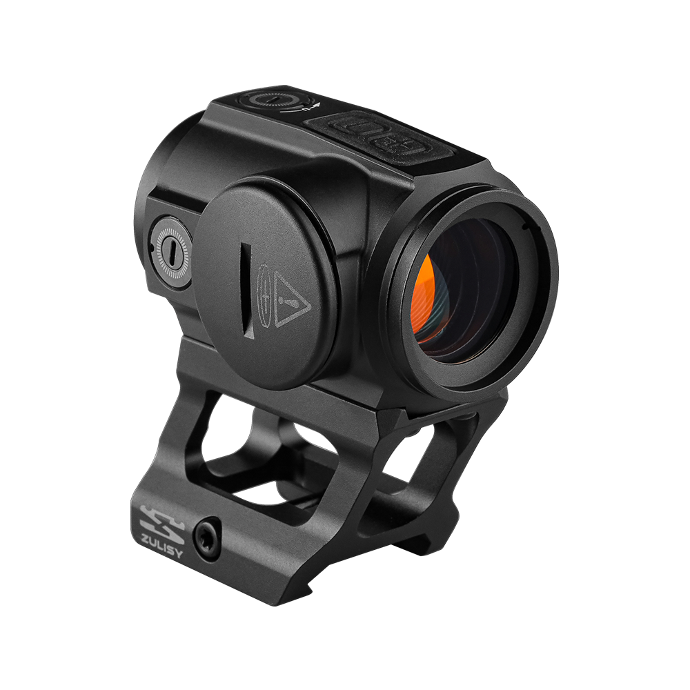 ZULISY S10EVO Enclosed Multi-Reticle Red Dot Sight for Picatinny Rail M1913, 2 MOA Dot & 26 MOA Circle