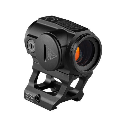 ZULISY S10EVO Enclosed Multi-Reticle Red Dot Sight for Picatinny Rail M1913, 2 MOA Dot & 26 MOA Circle