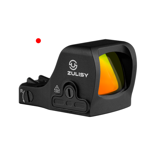 Zulisy OTTER Mini red dot Reflex Sight 3 MOA 1x21mm for RMS RMSc 407K Footprint
