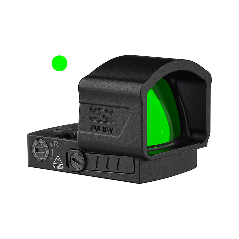Zulisy Z1 XL Large Window 6 MOA Green Dot Sight for RMSc/507K Footprint Mount