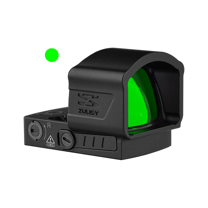 Zulisy Z1 XL Large Window 6 MOA Green Dot Sight for RMSc/507K Footprint Mount