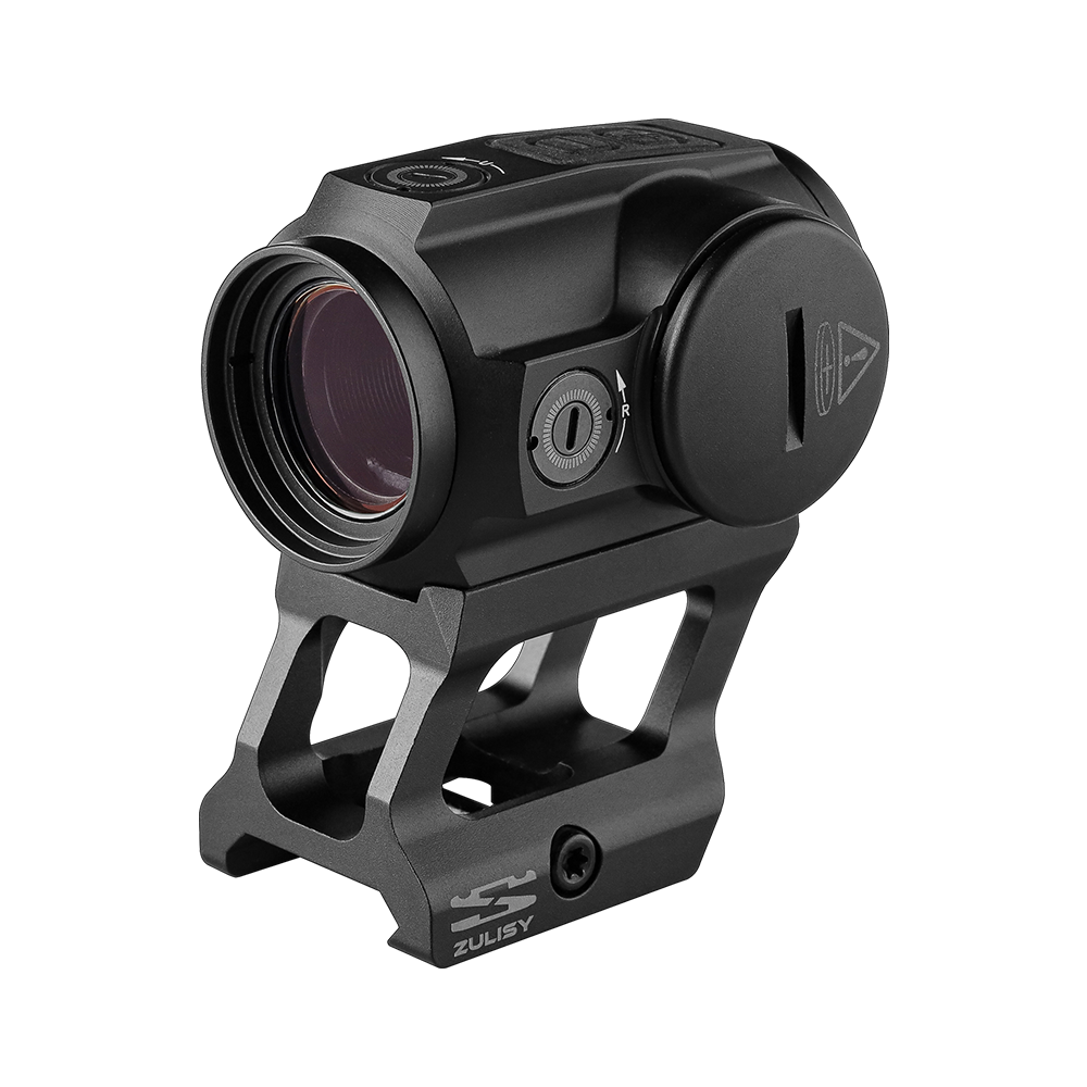 ZULISY S10EVO Enclosed Multi-Reticle Red Dot Sight for Picatinny Rail M1913, 2 MOA Dot & 26 MOA Circle