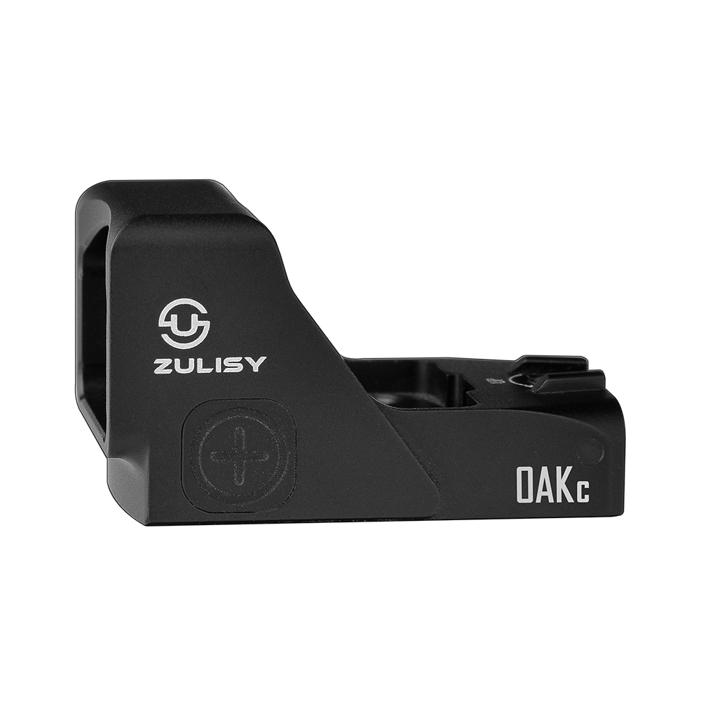 ZULISY OAKc Red Dot Reflex Sight for RMR/407C Footprint, 3 MOA Red Dot & 56 MOA Circle Reticle (Unchangeable)
