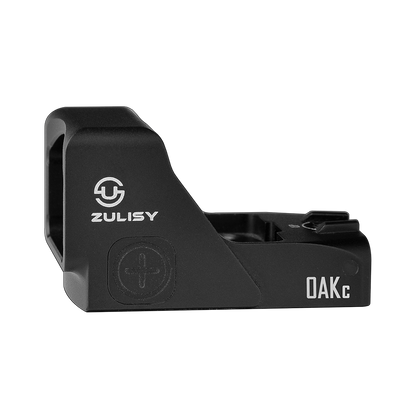 ZULISY OAKc Red Dot Reflex Sight for RMR/407C Footprint, 3 MOA Red Dot & 56 MOA Circle Reticle (Unchangeable)
