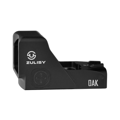 Zulisy OAK 3 MOA Green Dot Sight, for RMR/407C Footprint with Picatinny Mount