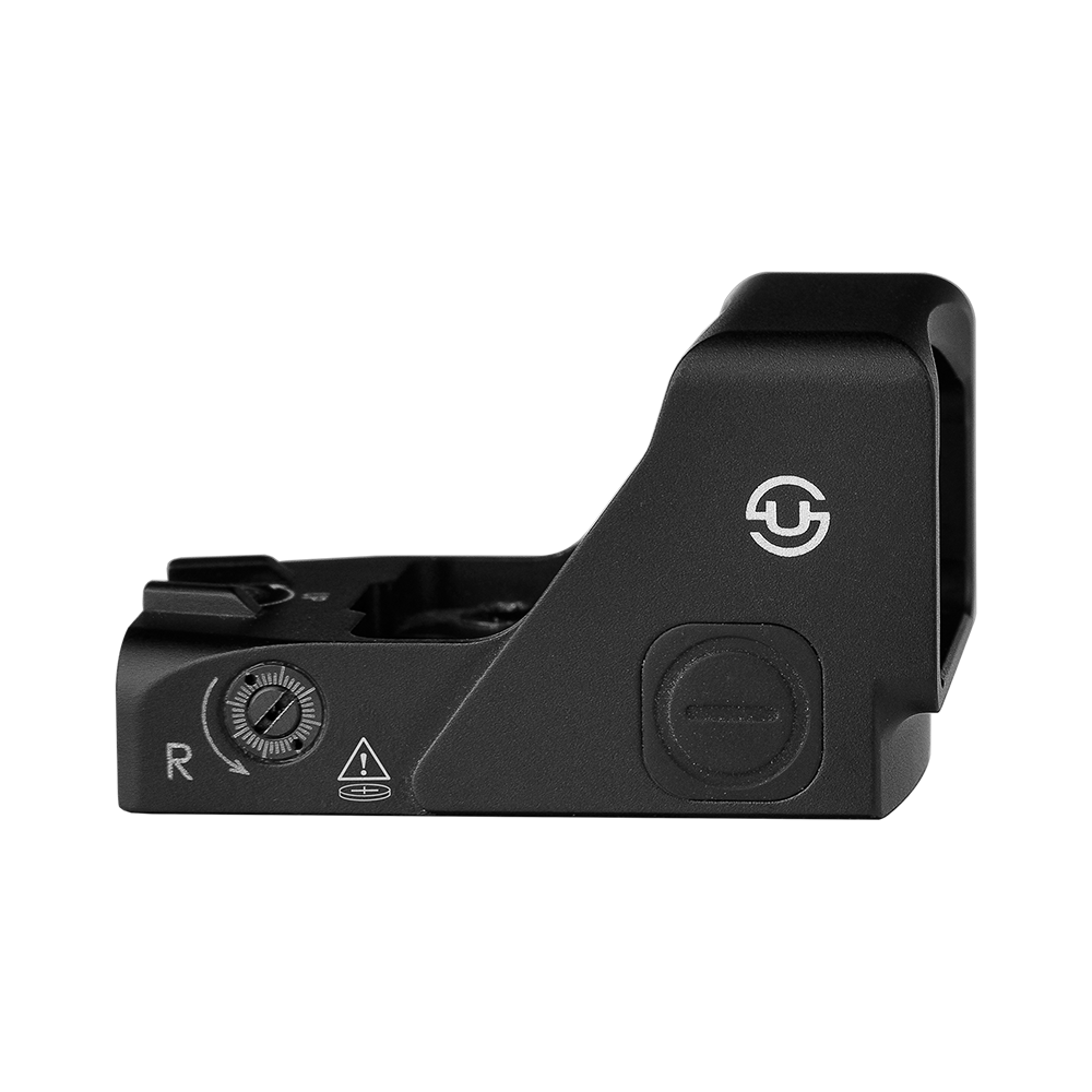ZULISY OAKc Red Dot Reflex Sight for RMR/407C Footprint, 3 MOA Red Dot & 56 MOA Circle Reticle (Unchangeable)
