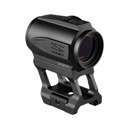 ZULISY S10EVO Enclosed Multi-Reticle Red Dot Sight for Picatinny Rail M1913, 2 MOA Dot & 26 MOA Circle