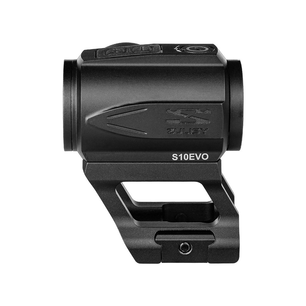 ZULISY S10EVO Enclosed Multi-Reticle Red Dot Sight for Picatinny Rail M1913, 2 MOA Dot & 26 MOA Circle