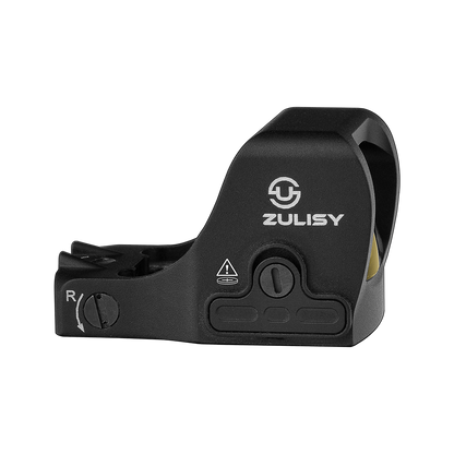Zulisy Otter PRO Multi-Reticle Open Reflex Sight, for RMSc 507k Footprint Pistol, 3 MOA Red Dot & 32 MOA Circle