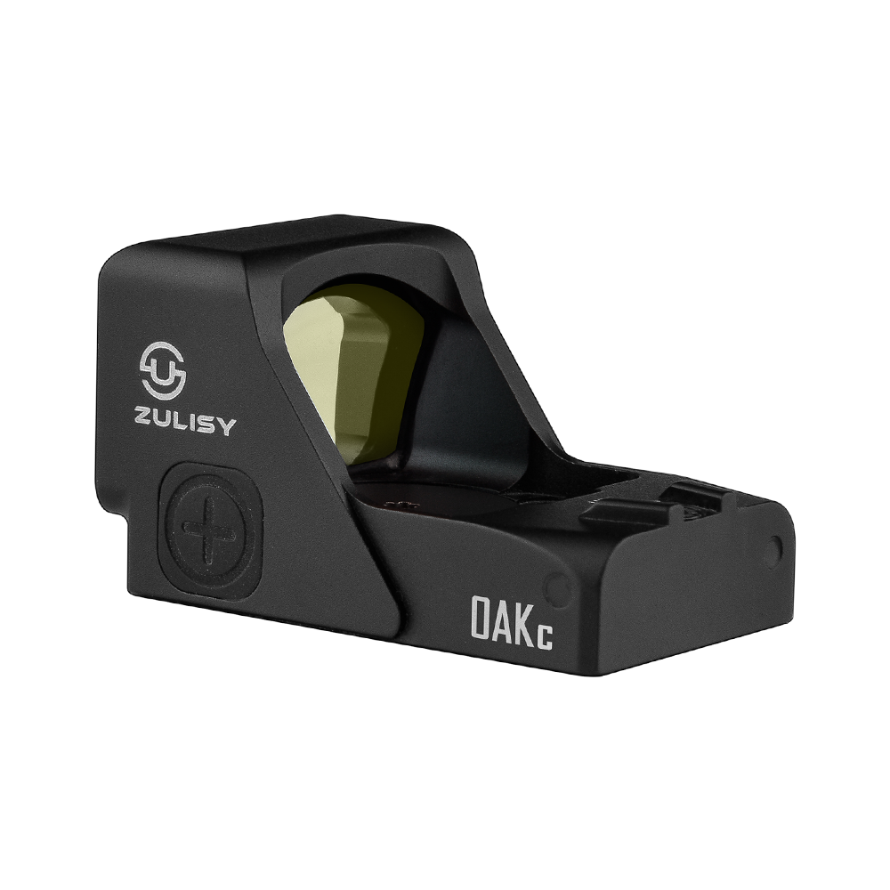ZULISY OAKc Red Dot Reflex Sight for RMR/407C Footprint, 3 MOA Red Dot & 56 MOA Circle Reticle (Unchangeable)