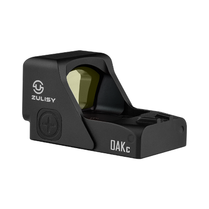 ZULISY OAKc Red Dot Reflex Sight for RMR/407C Footprint, 3 MOA Red Dot & 56 MOA Circle Reticle (Unchangeable)